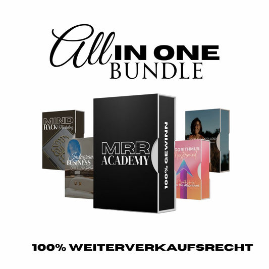 MRR Academy - ALL IN ONE BUNDLE (100% Weiterverkaufsrecht)
